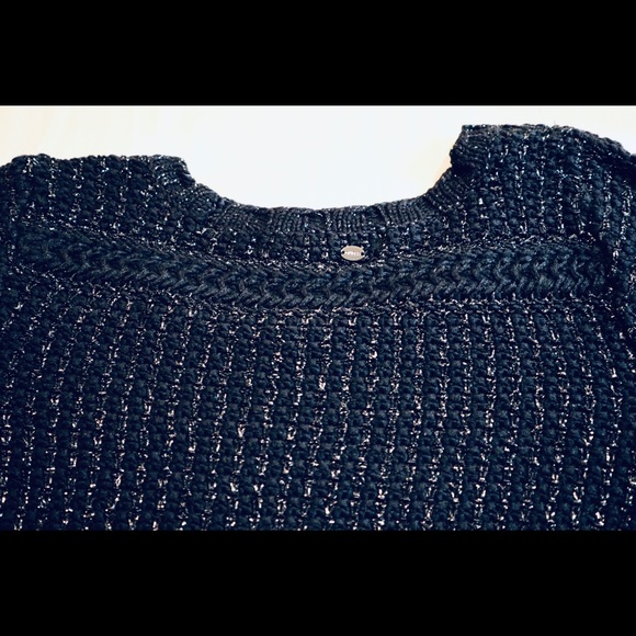 Guess Sparkling Black Sweater - Picture 5 of 5